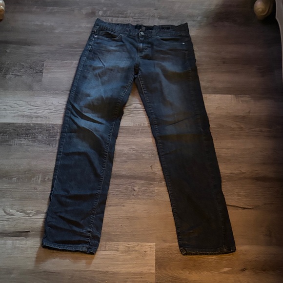 Calvin Klein Women's Dark Blue Skinny Jeans - Picture 1 of 6